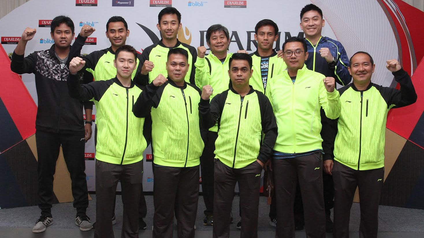 Tim Putra Berkat Abadi pada Djarum Superliga Badminton 2017. Copyright: &copy; Djarum Superliga Badminton 2017